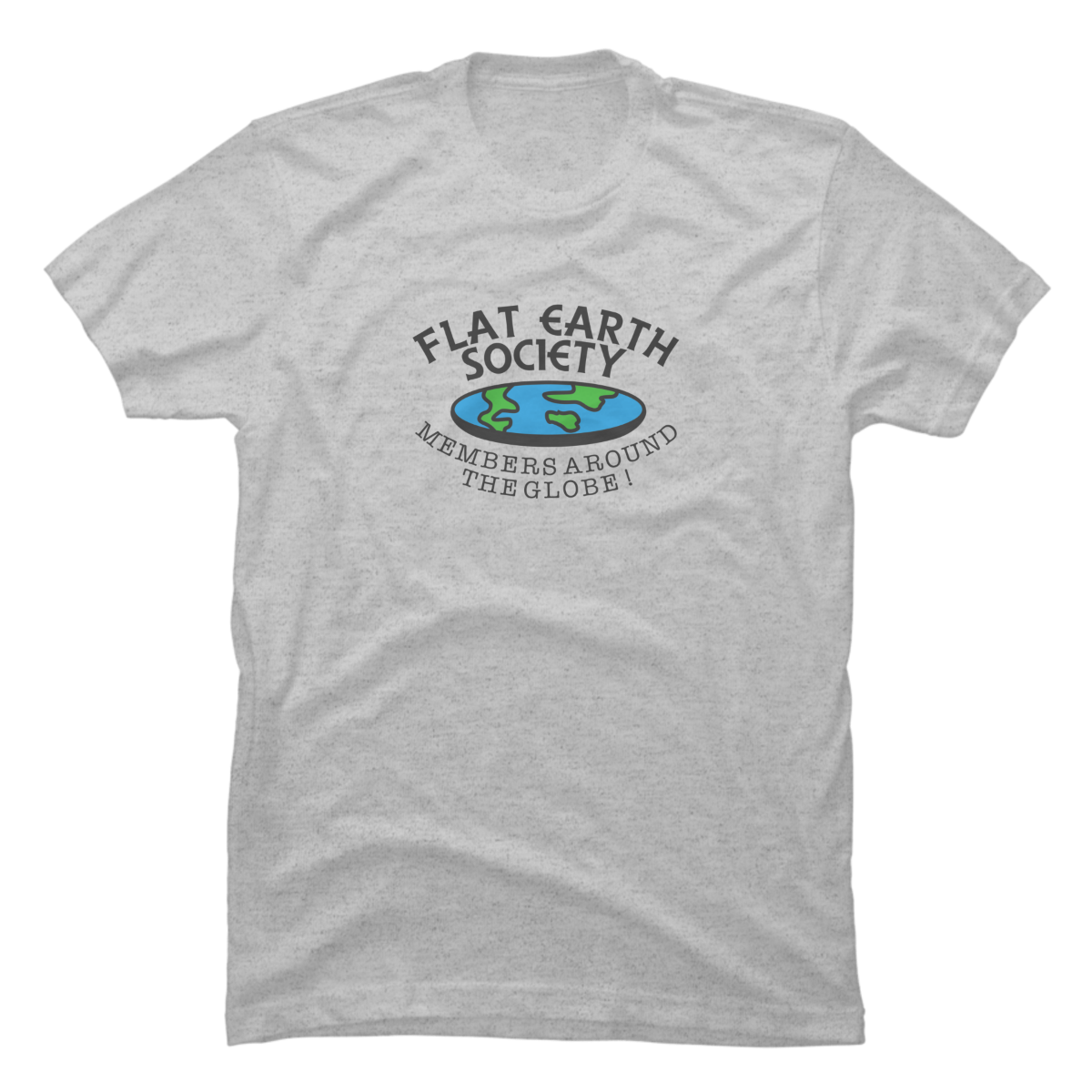flat earth t-shirt